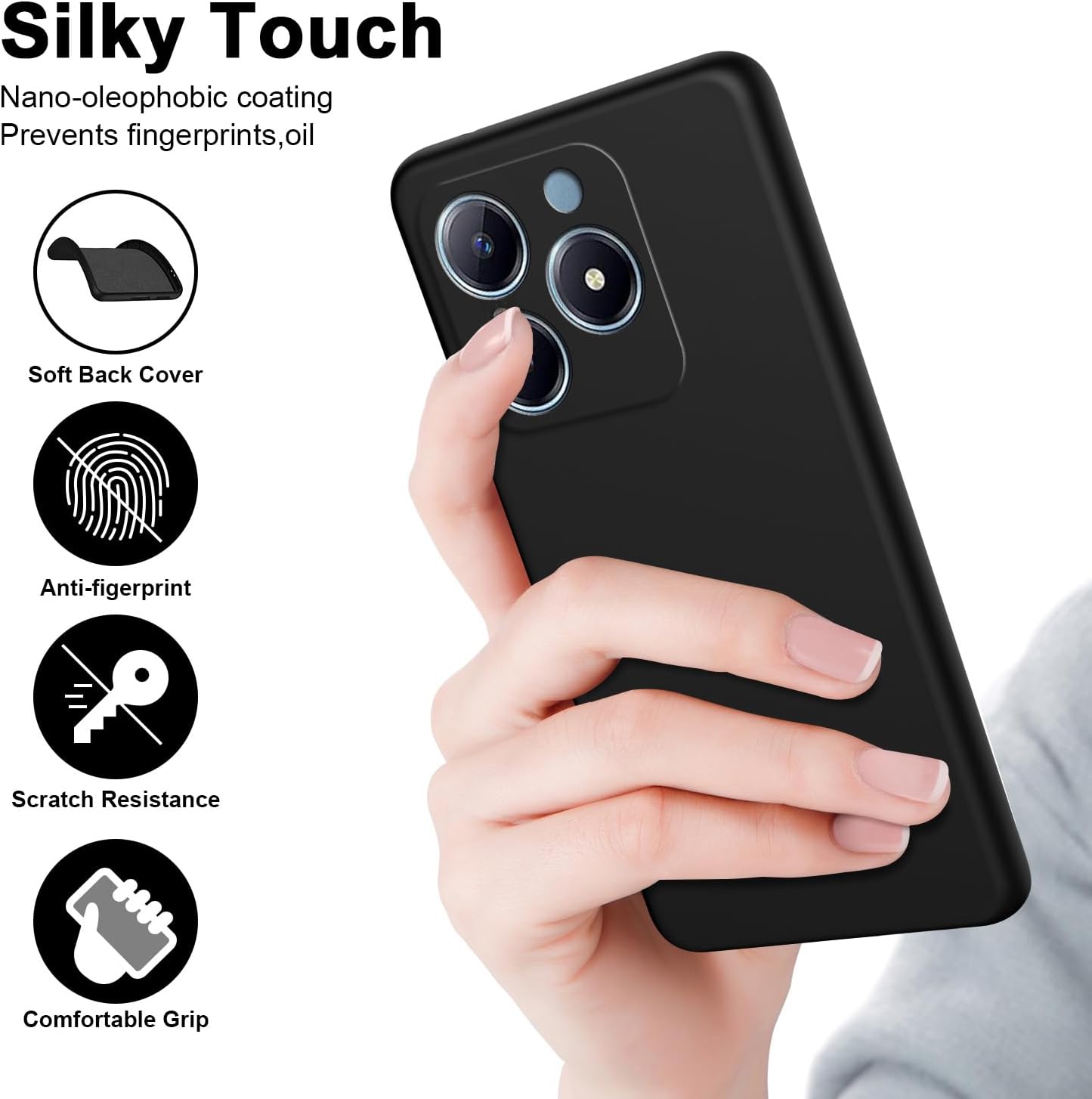 Flexible Liquid Silicone Case  - Realme C67 ulasan dan harga