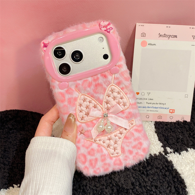 Pearl Bikini Design Plush Case - Apple Iphone 15 ulasan dan harga