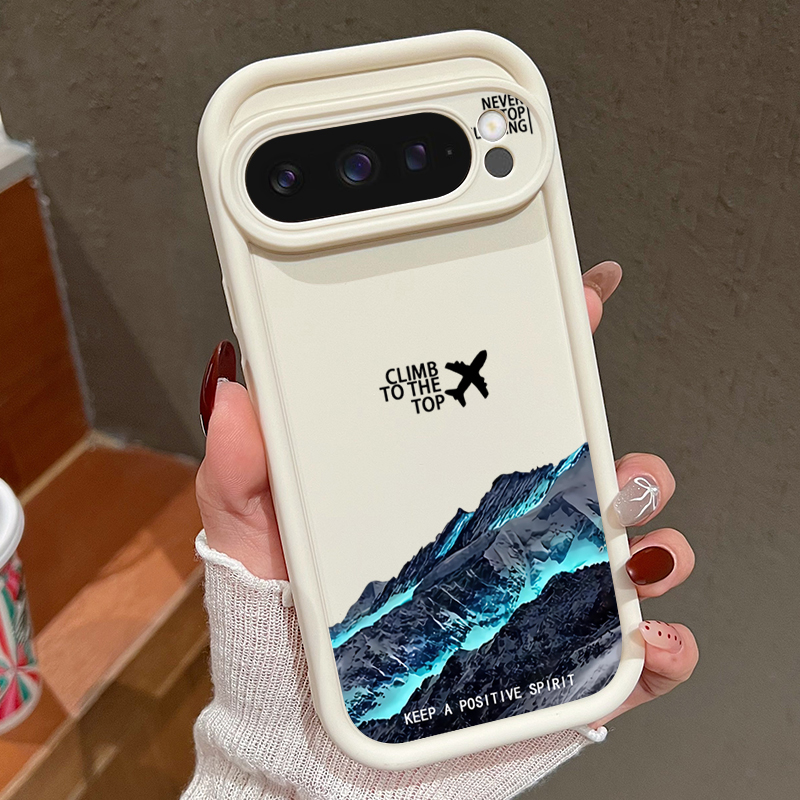 Airplane Snow Mountain Pattern - Google Pixel 9 Pro ulasan dan harga