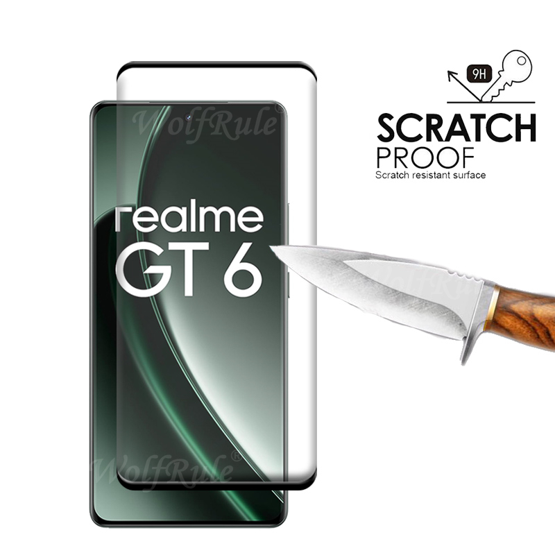 6-in-1 For Realme GT 6 Glass O - Realme Gt 6 ulasan dan harga