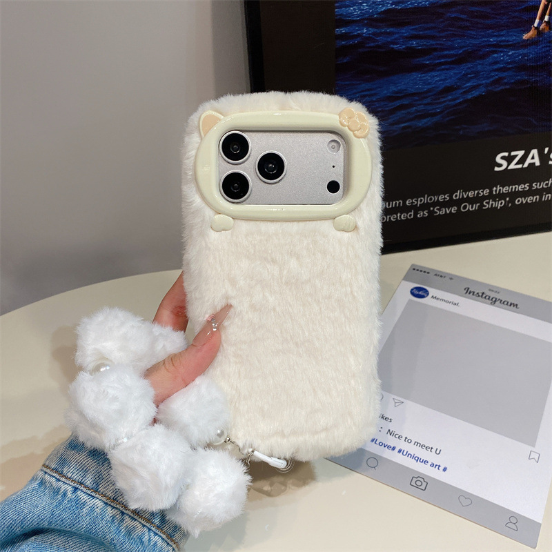 Luxury Solid Colors Furry Plus - Apple Iphone 15 ulasan dan harga