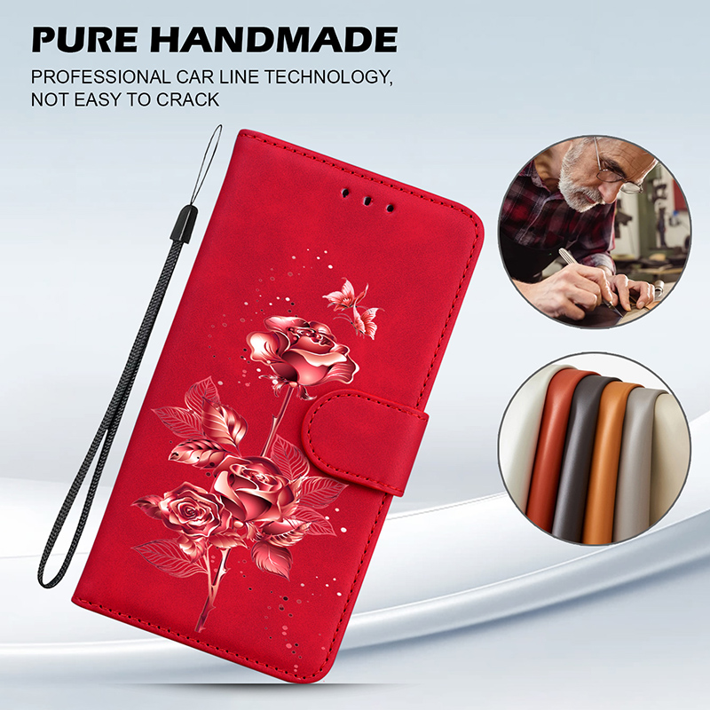 Magnetic Leather Phone Case Fo - Realme Note 50 ulasan dan harga