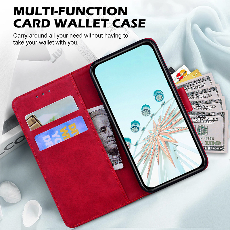 Magnetic Leather Phone Case Fo - Realme Note 50 ulasan dan harga