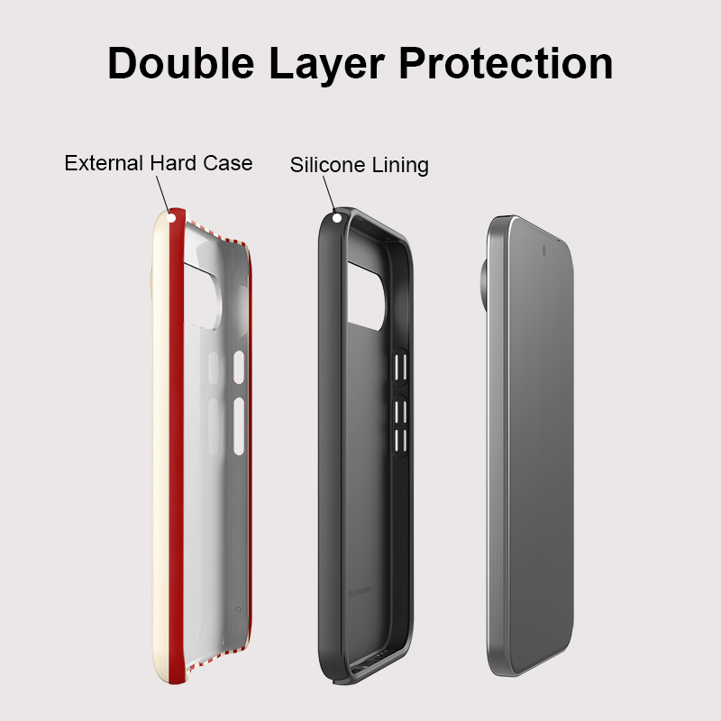 Fcicicase Cherry Stripe Patter - Google Pixel 9 Pro ulasan dan harga