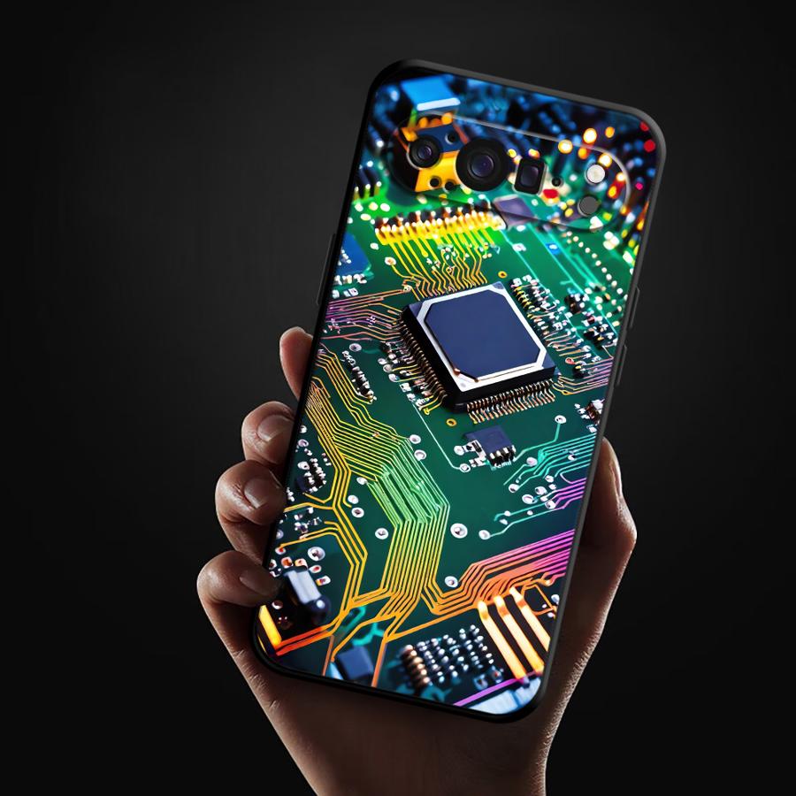 Retro Circuit Board Funda Phon - Google Pixel 9 Pro ulasan dan harga